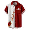 Men's Christmas Funny Graphic Short Sleeve Hawaiian Shirt
